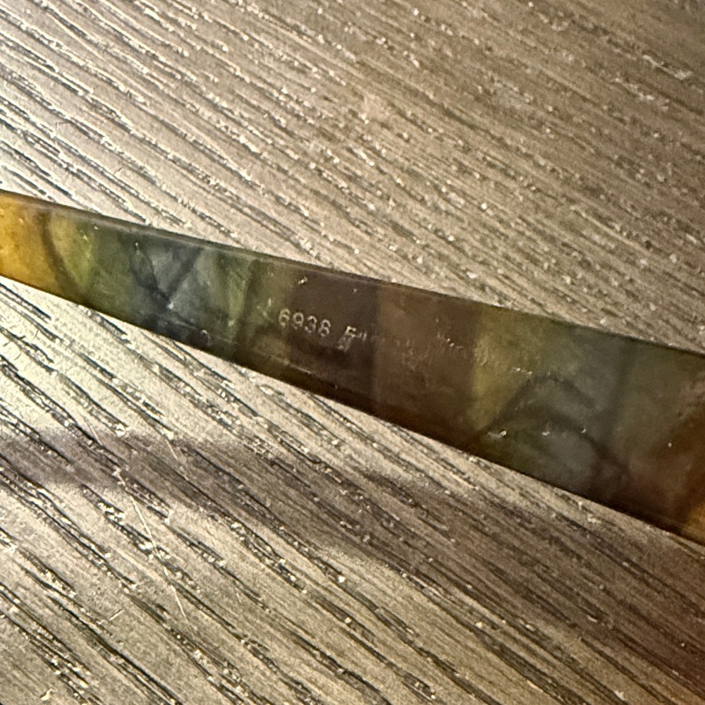 Bright Orange Frame Rectangular Sunglasses - image 6